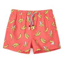 Traje de Baño para Niños SURF CUZ, Bóxer con Protección UPF 50+, Naranja Banana, Talla 4T Traje de Baño para Niños SURF CUZ, Bóxer con Protección UPF 50+, Naranja Banana, Talla 4T