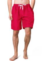 Traje de baño Scotamalone de secado rápido para hombre rojo talla S-3XL