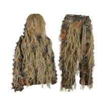 Traje De Camuflagem 3D Com Folhas Para Caça Masculino Da JOAXOR Traje De Camuflagem 3D Com Folhas Para Caça Masculino Da JOAXOR
