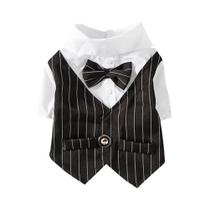 Traje De Cavalheiro Estilo Inglês Para Cães E Filhotes Com Gravata Para Ocasiões Formais, Casamento, Traje De Cavalheiro Estilo Inglês Para Cães E Filhotes Com Gravata Para Ocasiões Formais, Casamento,