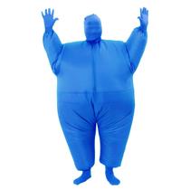 Traje de corpo inteiro inflável azul RHYTHMARTS para adultos