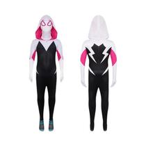 Traje de Cosplay do Homem-Aranha Miles Morales para Crianças - Halloween e Carnaval