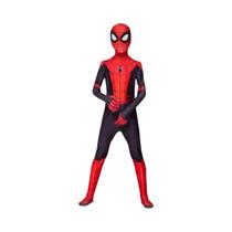 Traje de Cosplay do Homem-Aranha Miles Morales para Crianças - Halloween e Carnaval