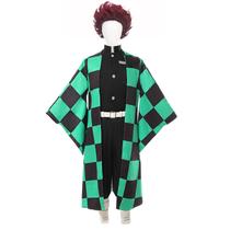 Traje de cosplay LOHOU Anime Demon Slayer Kamado Nezuko XL