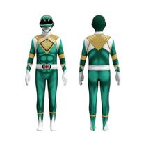 Traje de Cosplay Power Rangers Samurai Sentai Shinkenger - Adulto e Infantil