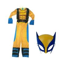 Traje de Cosplay Wolverine para Crianças - Fantasia X-Men de Luxo para Halloween, Natal e Ano Novo Traje de Cosplay Wolverine para Crianças - Fantasia X-Men de Luxo para Halloween, Natal e Ano Novo