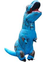 Traje de dinossauro inflável MENGKAO Halloween Adult Trex