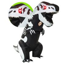 Traje de dinossauro inflável Morph LED Light Eyes para crianças