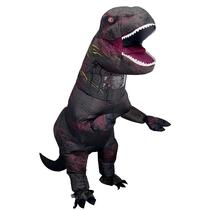Traje de dinossauro inflável Piamif Adult T-Rex Black