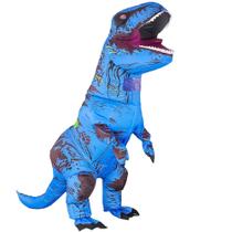 Traje de dinossauro inflável Rysotowy T-Rex para adultos