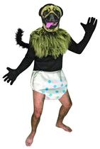 Traje de Halloween Rasta Imposta Puppy Monkey Baby Black Traje de Halloween Rasta Imposta Puppy Monkey Baby Black