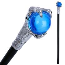 Traje de Halloween Walking Cane Blue Fire Dragon Claw Orb