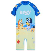 Traje de natação Bluey Girls, roupa de banho de corpo inteiro de 3-4 anos