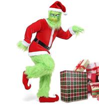 Traje de Papai Noel Maooye - Pelúcia para Homens e Adultos
