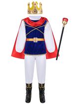 Traje de príncipe encantado para meninos GZ-LAOPAITOU com conjunto de capa Traje de príncipe encantado para meninos GZ-LAOPAITOU com conjunto de capa