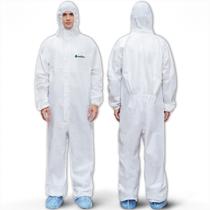 Traje de protección desechable Medtecs AAMI Nivel 4 con capucha talla S