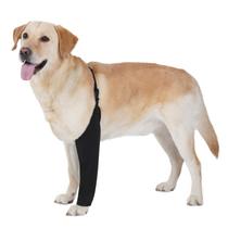 Traje de Recuperación para Perros BARKLESS para Cirugía de Patas Delanteras XL Negro