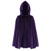 Traje de vampiro com capa com capuz Bskifnn para homem e mulher