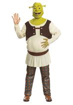 Traje, disfarce, roupa de personagem de filme Shrek para homens Traje, disfarce, roupa de personagem de filme Shrek para homens