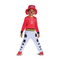 Traje Disguise Paw Patrol Marshall para meninos tamanho grande (4-6)