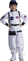 Traje Dress Up America Astronaut NASA White Spacesuit Kids Traje Dress Up America Astronaut NASA White Spacesuit Kids