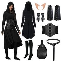 Traje HODBLKT Renaissance Fairy Medieval Vestido feminino 8 peças Traje HODBLKT Renaissance Fairy Medieval Vestido feminino 8 peças