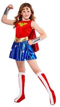 Traje Infantil Wonder Woman Rubie's - Tamanho Médio