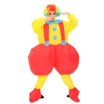 Traje inflável AICHLO Red Clown Fancy Dress para mulheres