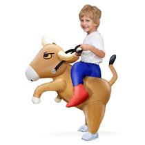 Traje inflável Camlinbo Bull Rider para meninos de Halloween Traje inflável Camlinbo Bull Rider para meninos de Halloween