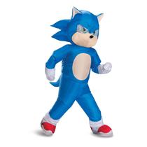 Traje inflável Disguise Sonic Move 3 Sonic Kids Traje inflável Disguise Sonic Move 3 Sonic Kids