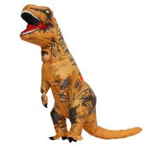 Traje inflável JASHKE Dinosaur para crianças de Halloween Traje inflável JASHKE Dinosaur para crianças de Halloween