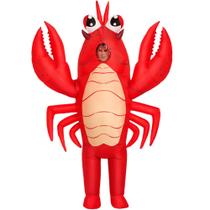 Traje inflável KOOY Lobster Adult para Mardi Gras/Halloween Traje inflável KOOY Lobster Adult para Mardi Gras/Halloween