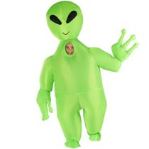 Traje inflável Morph Kids Alien Unissex Plus Size
