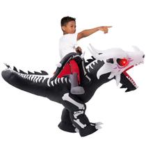 Traje inflável Spooktacular Creations Dragon Skeleton