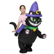 Traje inflável Spooktacular Creations Kids Black Cat