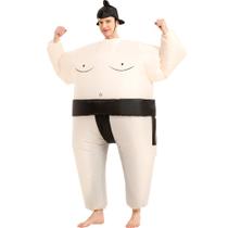 Traje inflável Threadsorcery Adult Sumo Wrestler Black