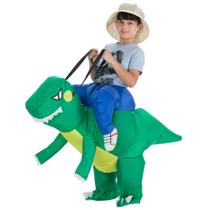 Traje inflável TOLOCO Blow up Dinosaur Halloween Kids