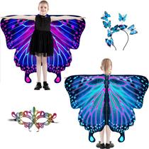 Traje LYL. Ling Butterfly Wings para crianças: festa de Halloween Traje LYL. Ling Butterfly Wings para crianças: festa de Halloween