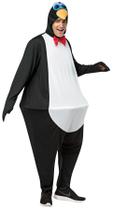 Traje Rasta Imposta Penguin Hoopster adulto tamanho único preto Traje Rasta Imposta Penguin Hoopster adulto tamanho único preto