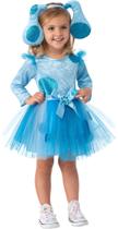 Traje Rubie's Girl's Blue's Clues e seu vestido de tutu azul Traje Rubie's Girl's Blue's Clues e seu vestido de tutu azul