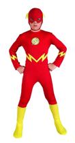 Traje Rubie's Justice League The Flash para crianças pequenas Traje Rubie's Justice League The Flash para crianças pequenas