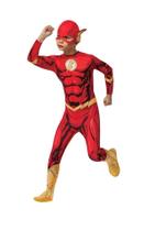 Traje Rubies DC Universe Flash Child, tamanho médio