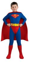 Traje Rubies Superman Child azul/vermelho pequeno