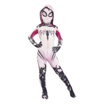 Traje Spider Gwen Anti Venom Infantil Bodysuit Elastano - TS Rock Heroes