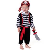 Traje Spooktacular Creations Baby Pirate 3T com acessórios