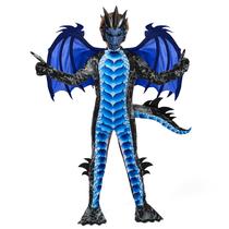 Traje Spooktacular Creations Halloween Dragon Black/Blue Boy
