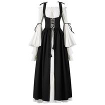 Traje Spooktacular Creations Renaissance Women Black