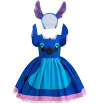 Traje Sztylong Hawaiian Cartoon Mouse Tule Dress Girl Traje Sztylong Hawaiian Cartoon Mouse Tule Dress Girl