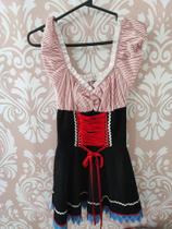 traje típico da octoberfest preto surto clothing tam P adulto traje típico da octoberfest preto surto clothing tam P adulto