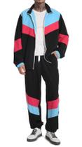 Traje UOUA, agasalho masculino dos anos 80 e 90, corta-vento de Halloween Traje UOUA, agasalho masculino dos anos 80 e 90, corta-vento de Halloween
